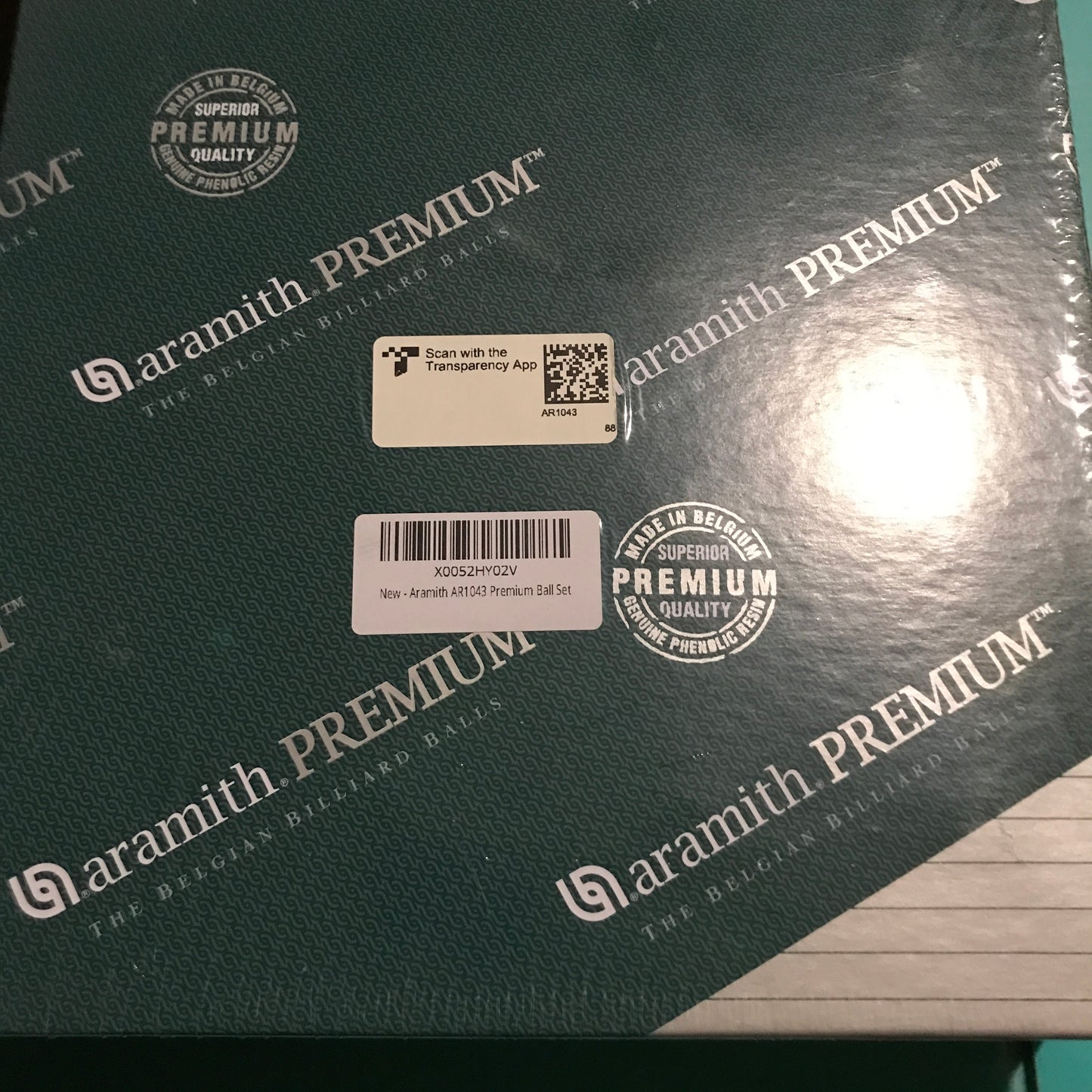 Aramith AR1043 Premium Ball Set for Billiards