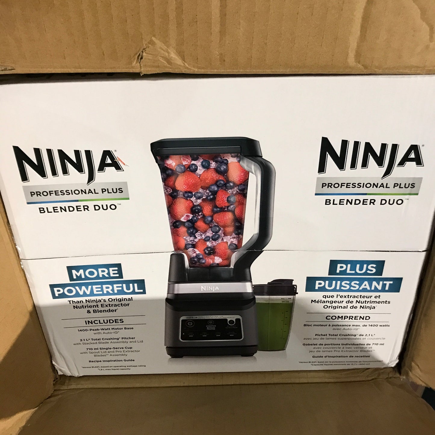 Ninja BN750C Professional Plus Blender DUO with Auto-iQ