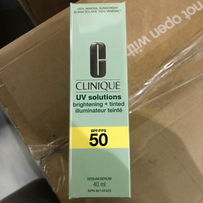 Clinique UV Solutions Brightening + Tinted Sunscreen SPF 50 - 3 Pack