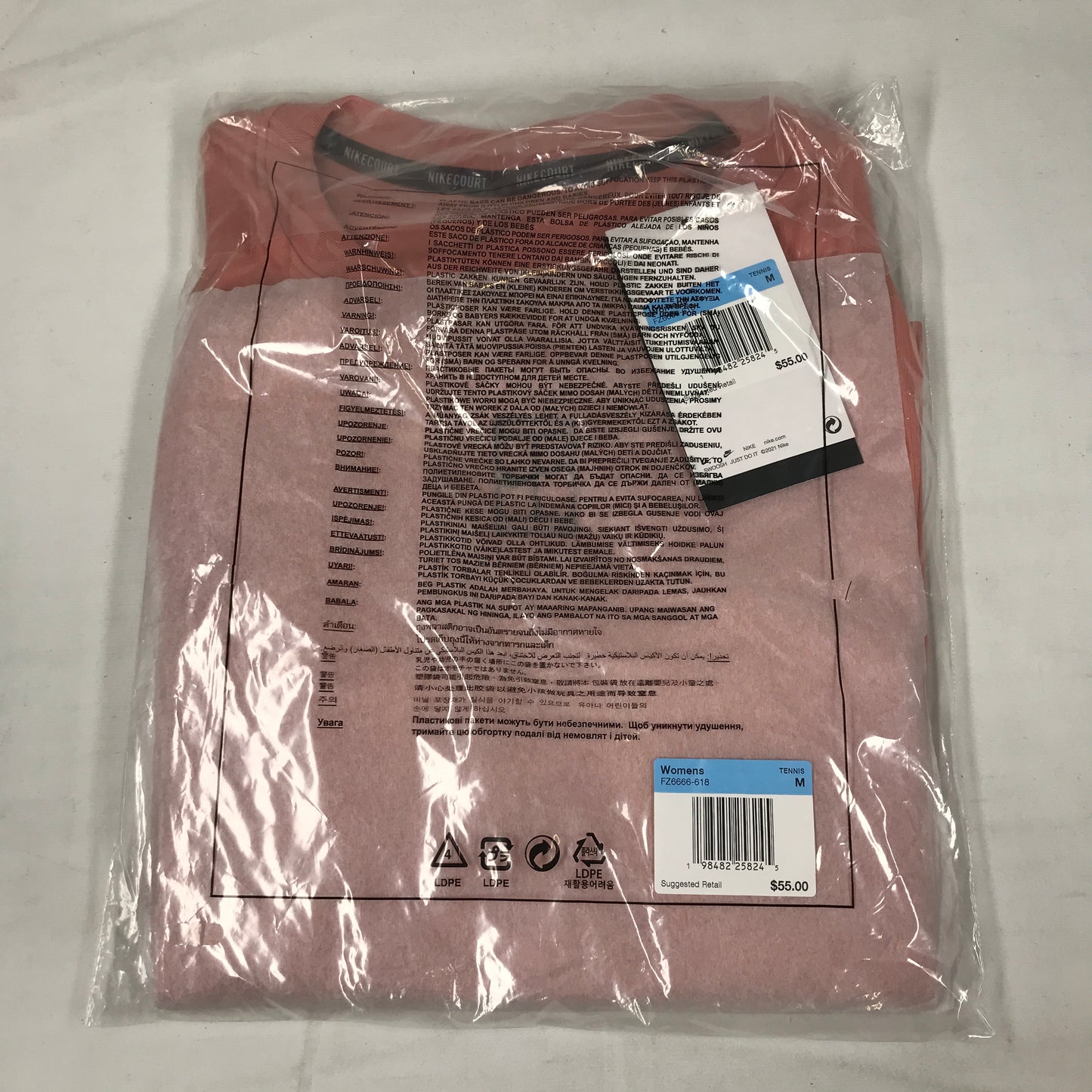 NikeCourt Advantage Women's Tank Top - Pink