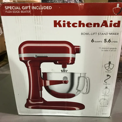 KitchenAid 6 Quart Bowl-Lift Stand Mixer with Attachments