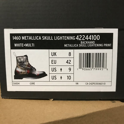 Dr. Martens 1460 Metallica Skull Lightning Boots