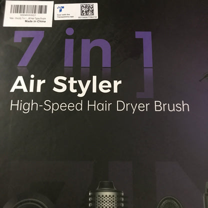 Vincofy 7 in 1 Blow Dryer Brush Set - Purple
