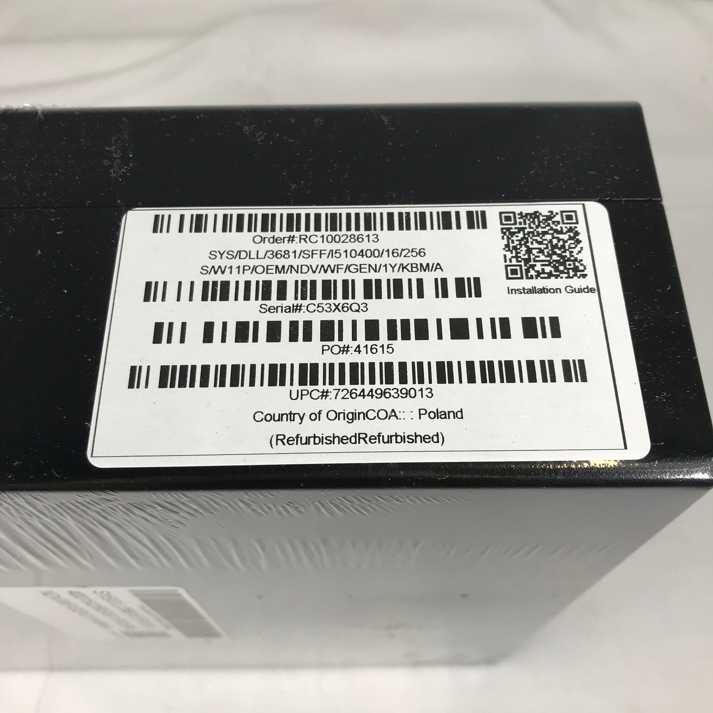 Dell Vostro 3681 SFF Desktop