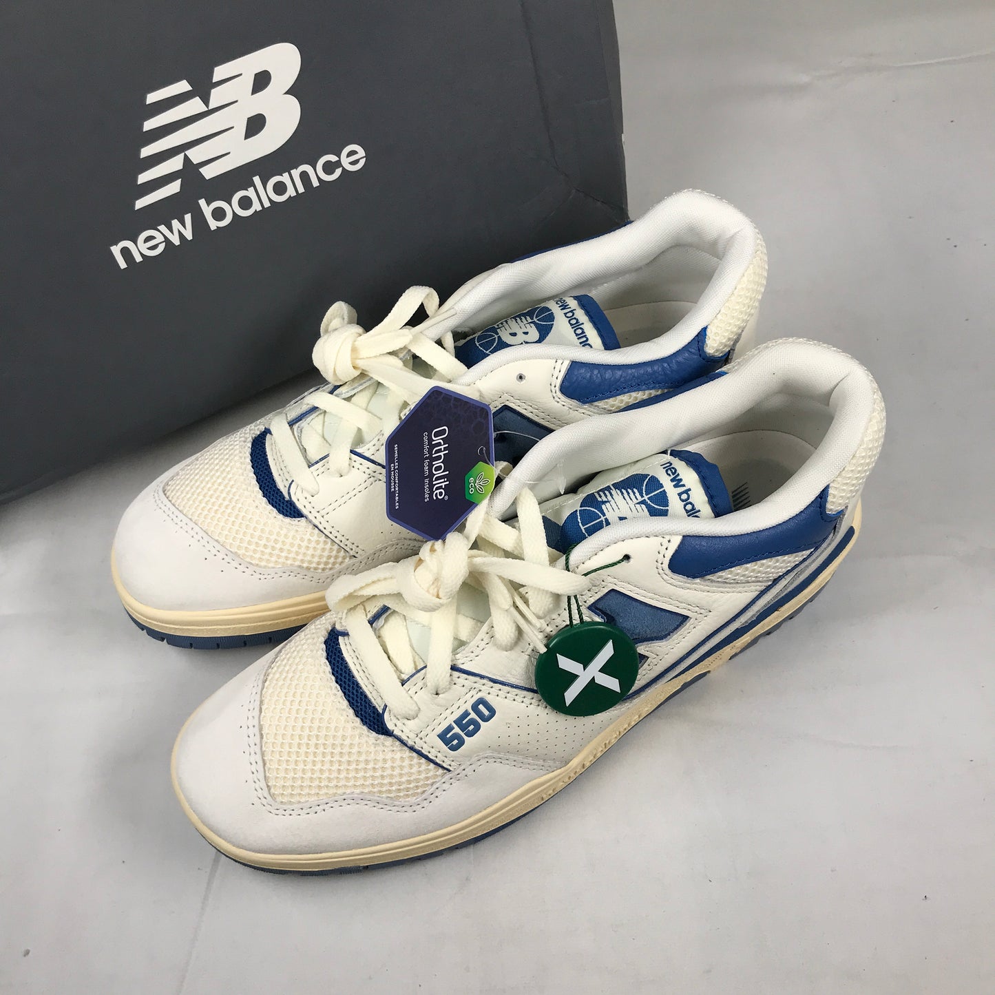 New Balance 550 Sea Salt Pack Blue Agate