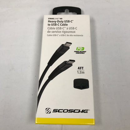 Scosche Strikeline Heavy Duty USB-C to USB-C Cable