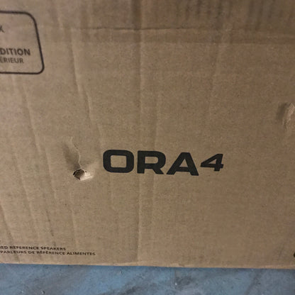 Kanto ORA4 140W Powered Reference Speakers with Bluetooth - White