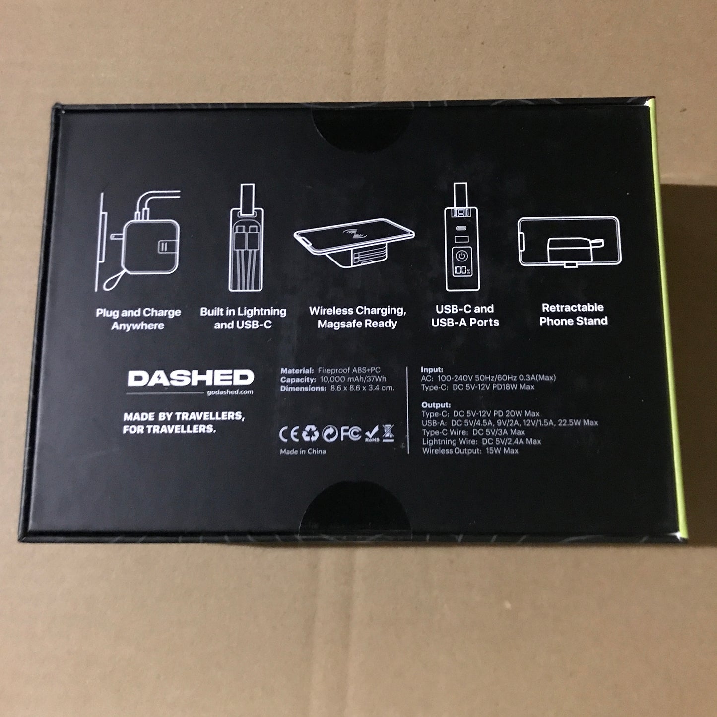 Dashed TravelPod (5-in-1 Travel Charger) 10,000mAh