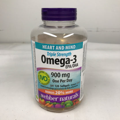 Webber Naturals Omega-3 - 900mg