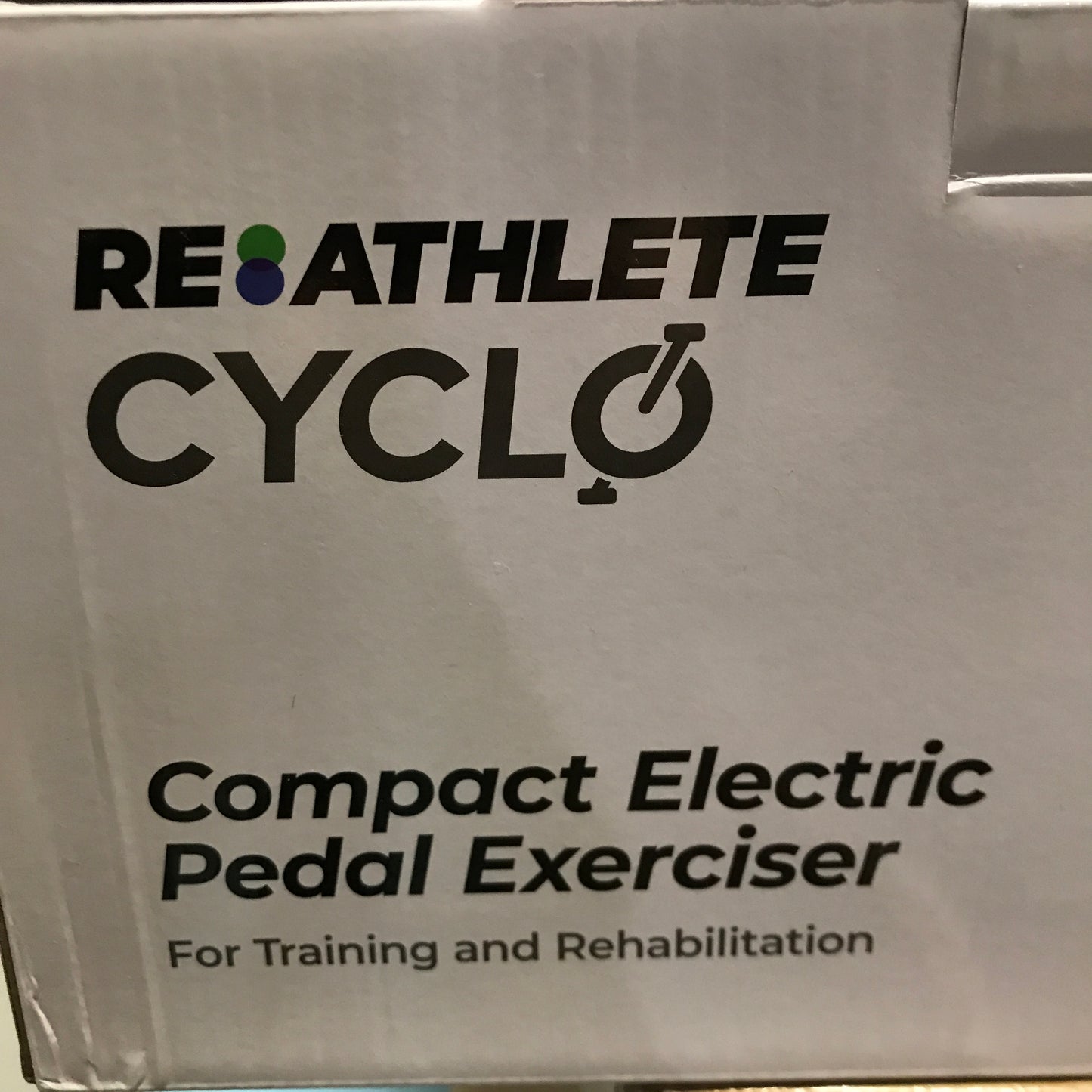 REATHLETE CYCLO Compact Under Desk Tabletop Electric Pedal Exerciser