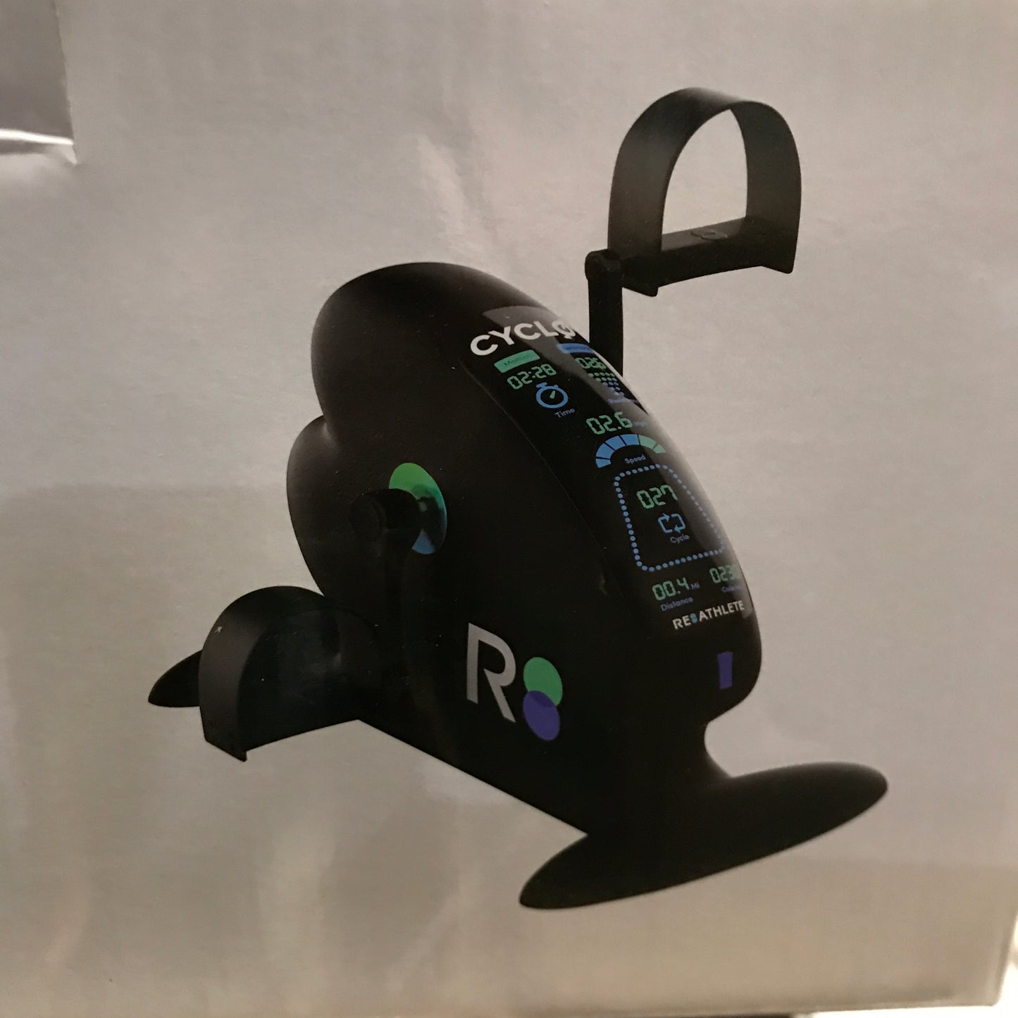 REATHLETE CYCLO Compact Under Desk Tabletop Electric Pedal Exerciser