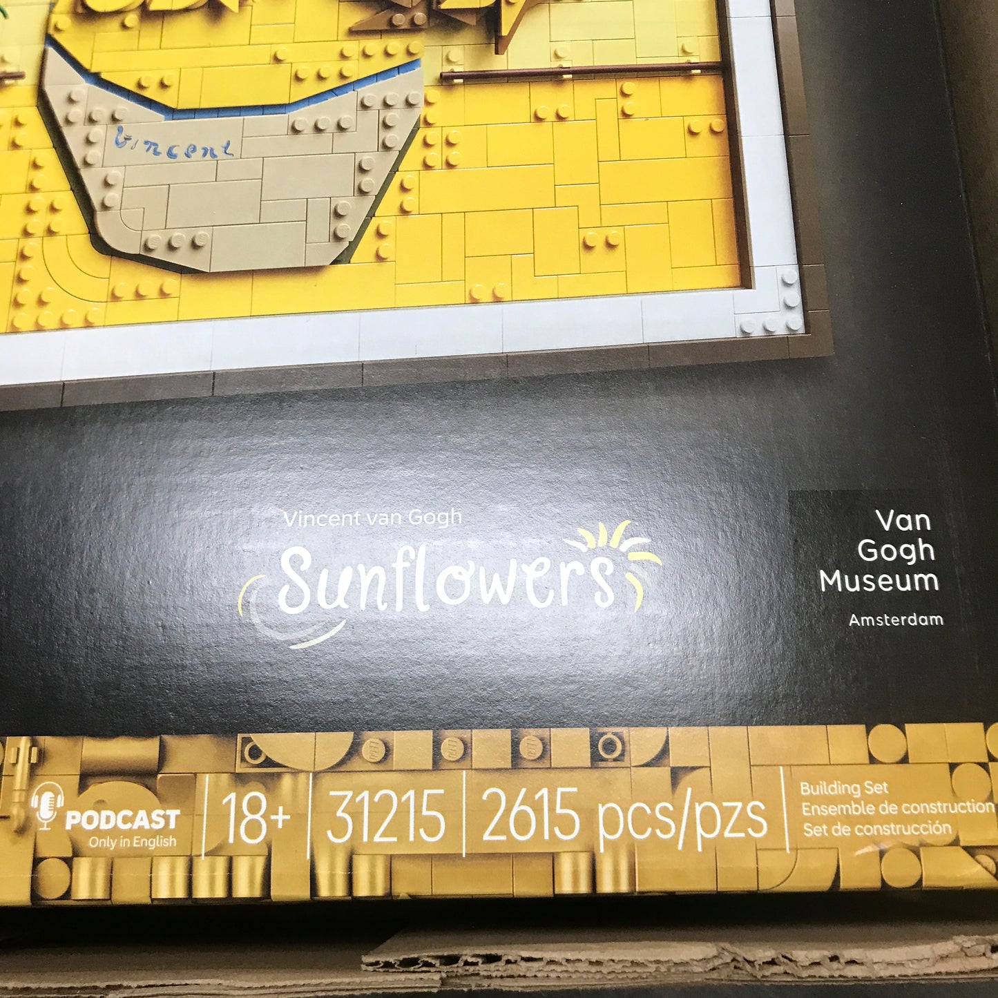 Lego Art Vincent van Gogh - Sunflowers