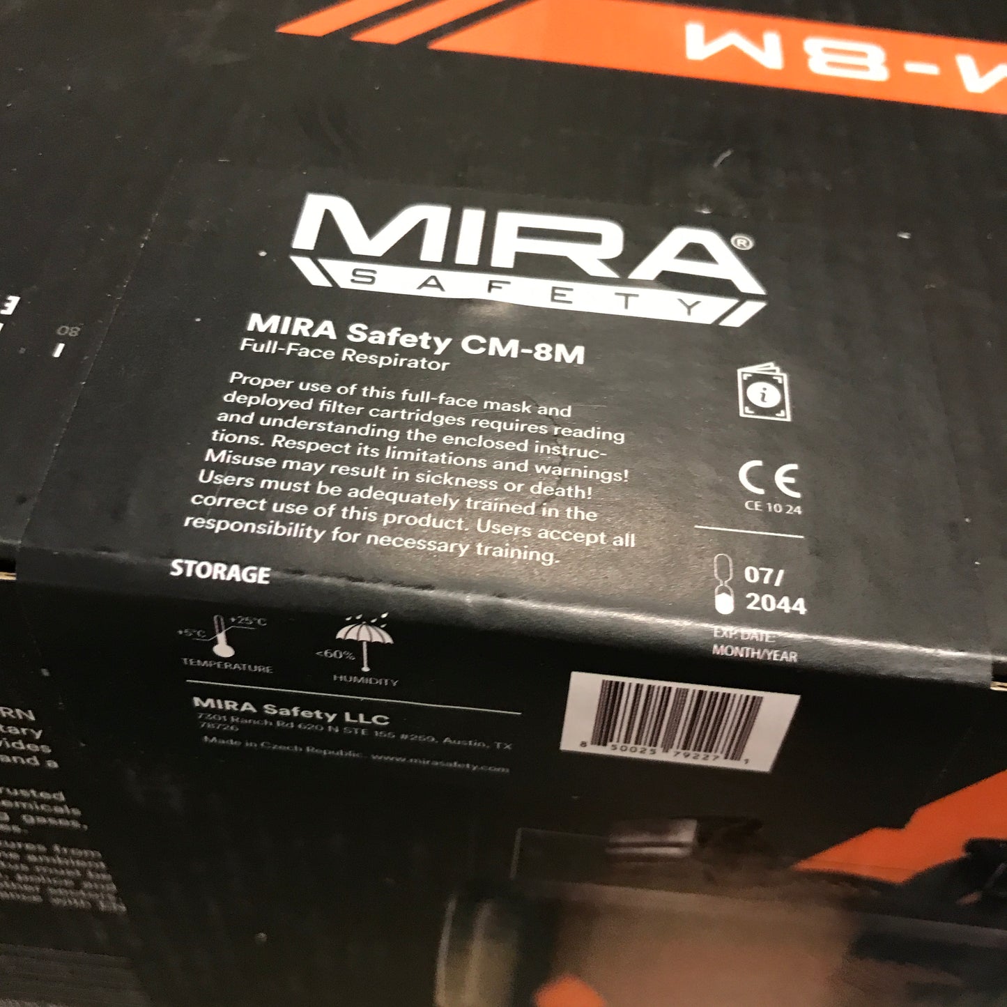 Mira Safety CM-8M CBRN Gas Mask