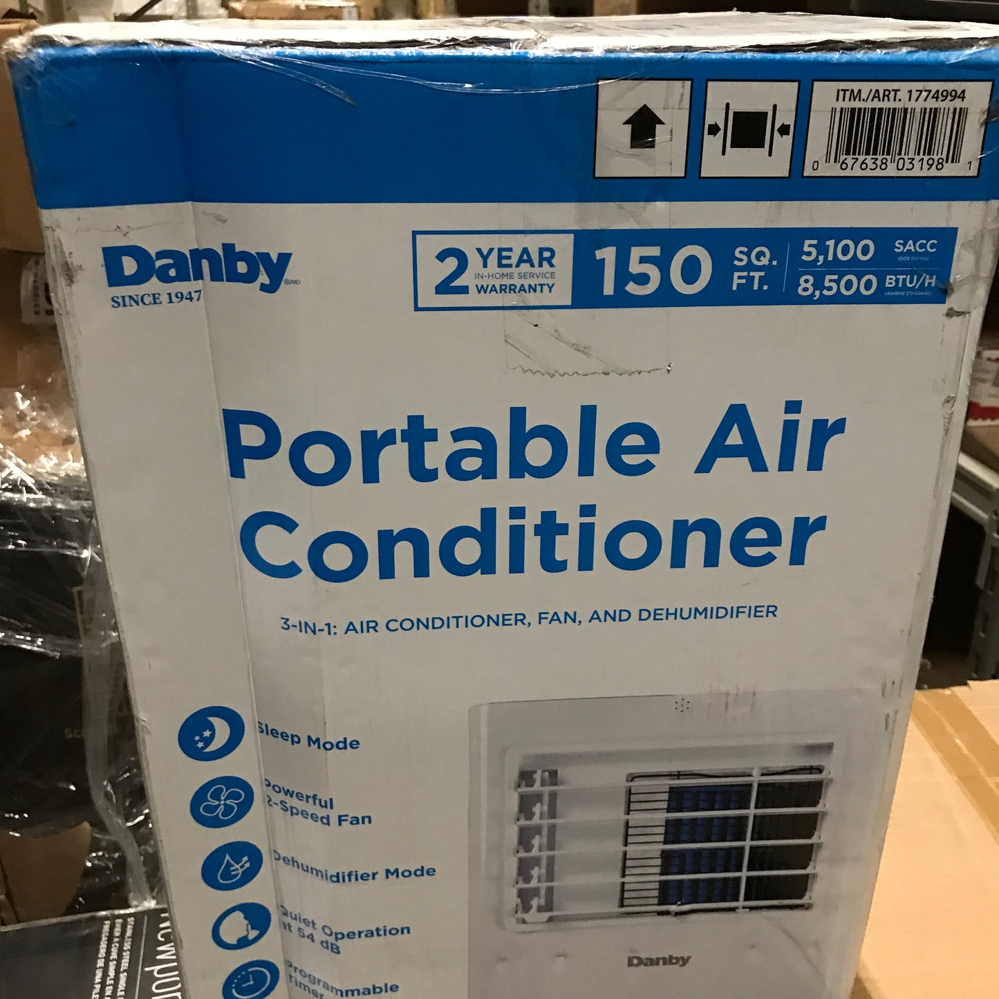 Danby 5,000 BTU SACC Smart Portable Air Conditioner - PICK UP ONLY