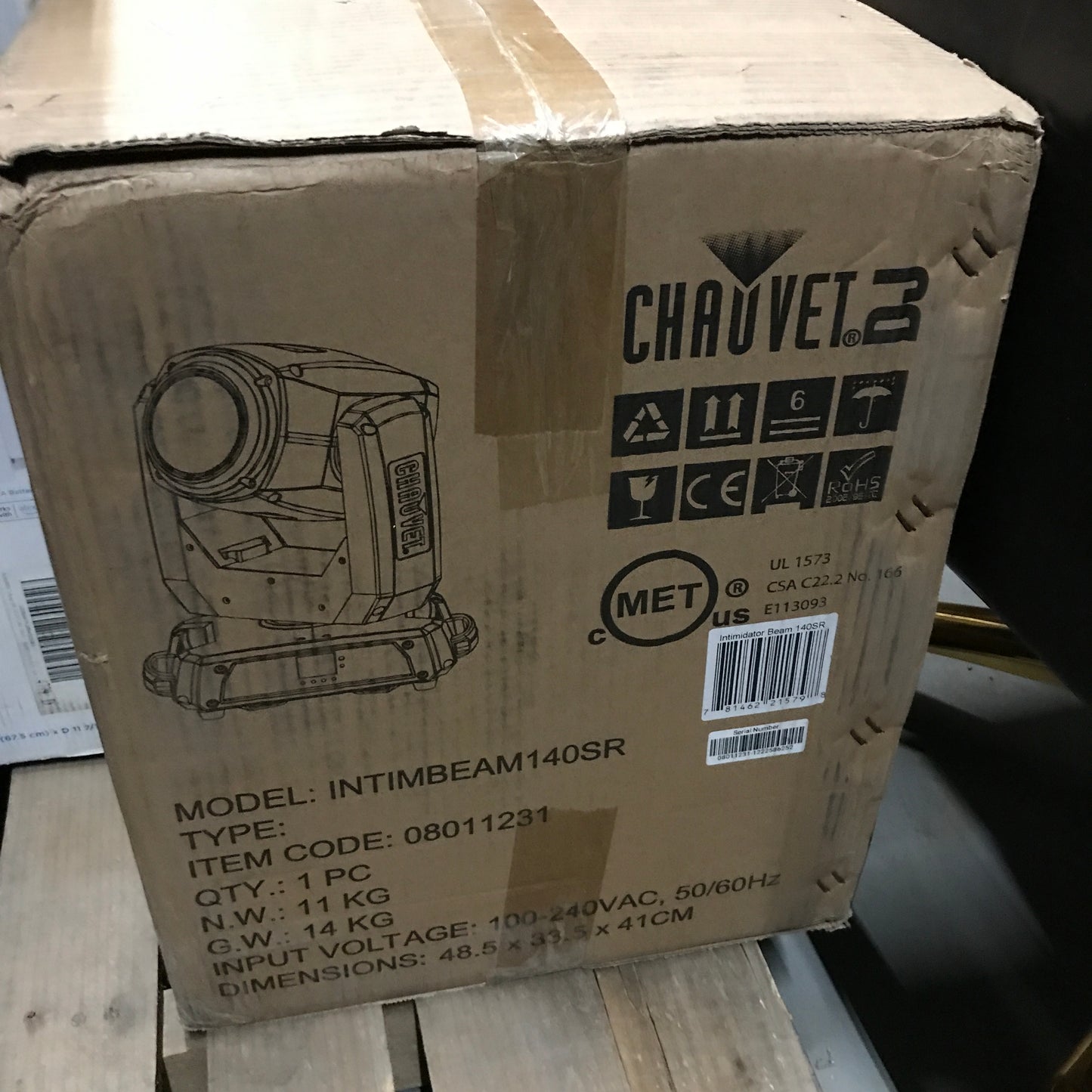 Chauvet DJ Intimidator Beam 140SR