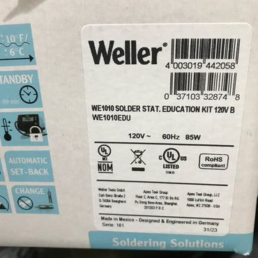 Weller WE1010EDU Solder Education Kit 85 W, 120V