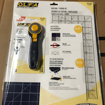 OLFA Rotary Essentials Quilting and Sewing Kit