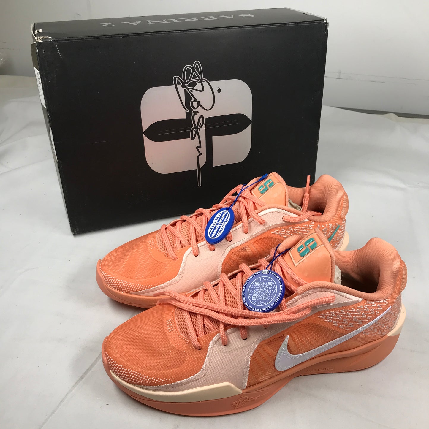 Nike Sabrina 2 Apricot Agate / Light Bone Women's - Washed Coral