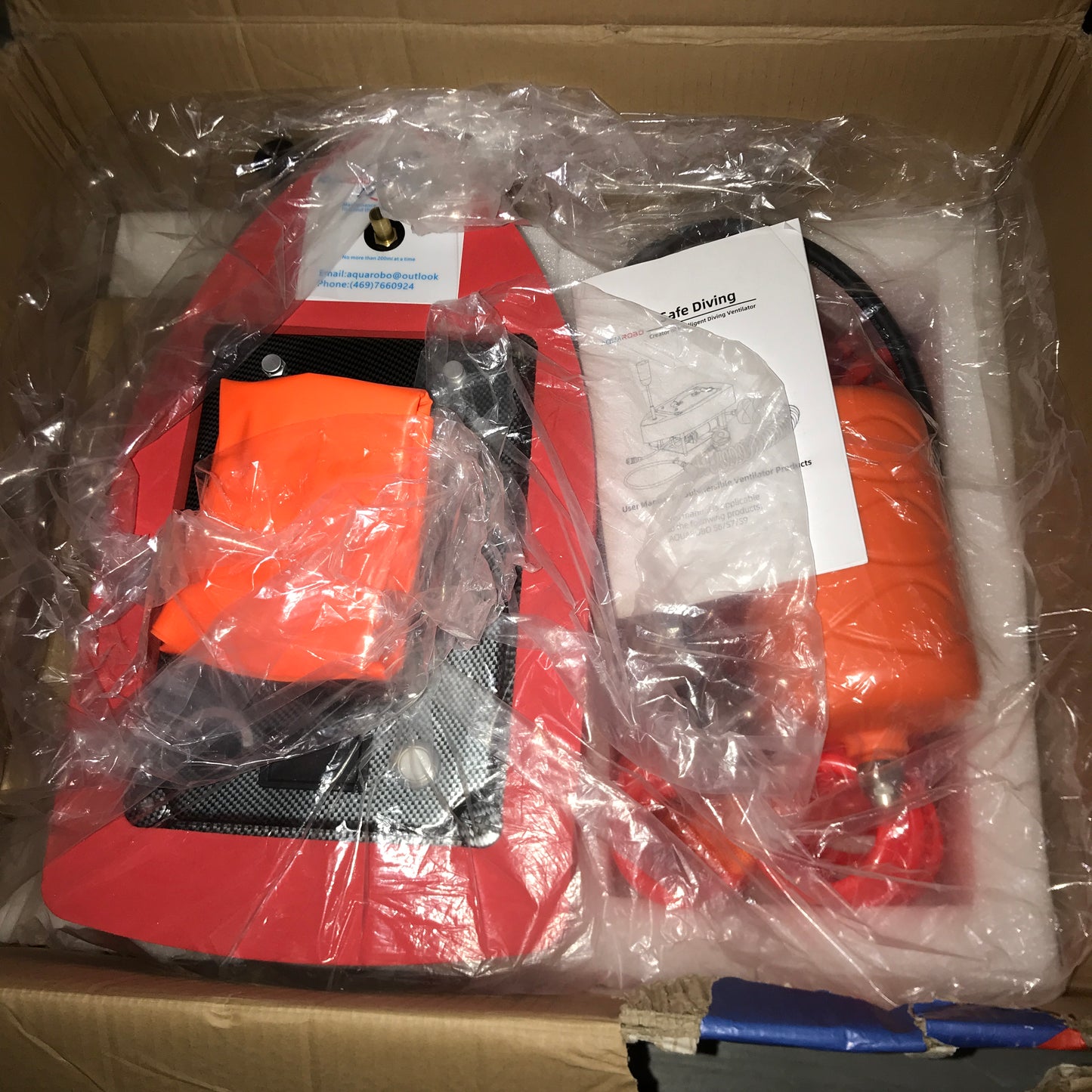 AQUAROBO 819 S7 - 5 Hours - Diving Respirator System