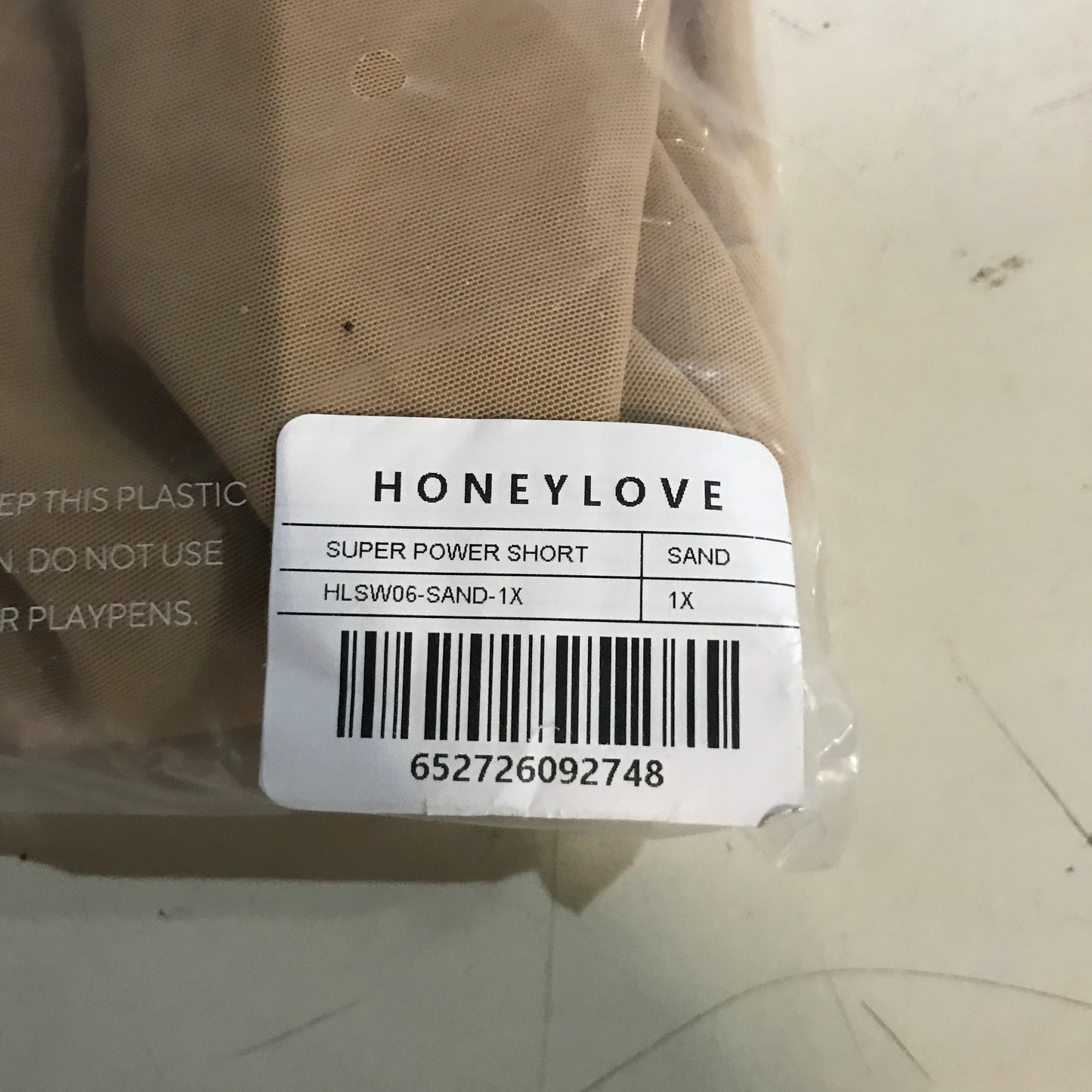 Honeylove Shapewear SuperPower Short - Sand