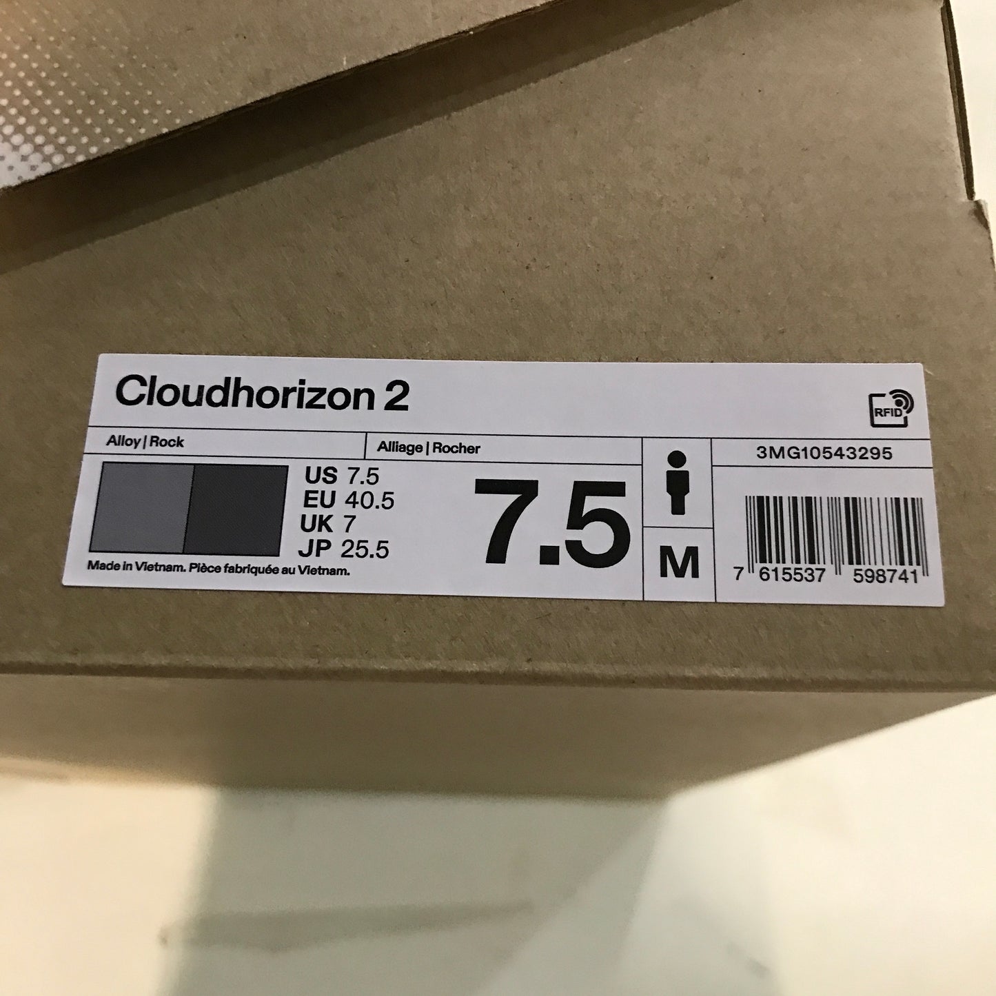 On Cloudhorizon 2 Men's Running Shoes - Alloy/Rock
