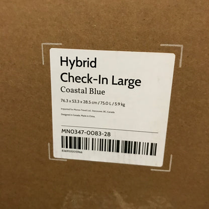 Monos Hybrid Check-In Large in Coastal Blue