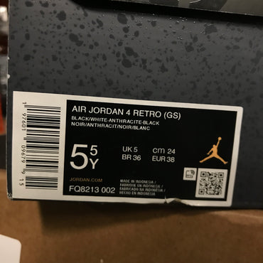 Jordan 4 Retro Fear (2024) (GS)
