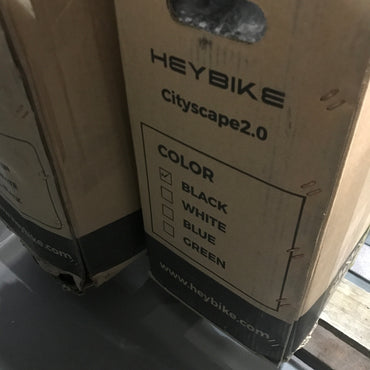 Heybike Cityscape 2.0 Electric Bike for Adults (Black) - PICK UP ONLY