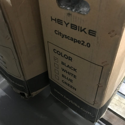 Heybike Cityscape 2.0 Electric Bike for Adults (Black) - PICK UP ONLY