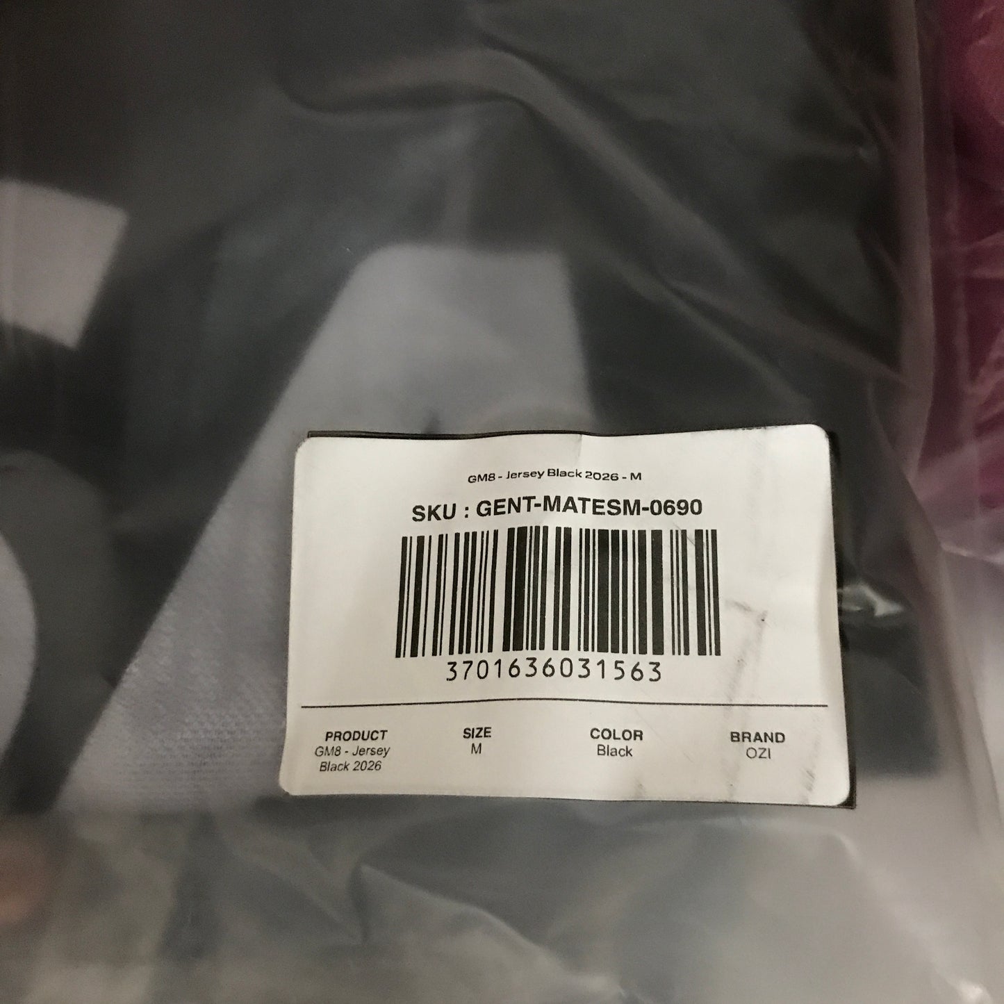 Gentle Mates Official Jersey 2026 - Black