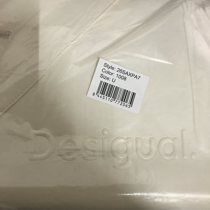 Desigual Large Charms Bag - Cream