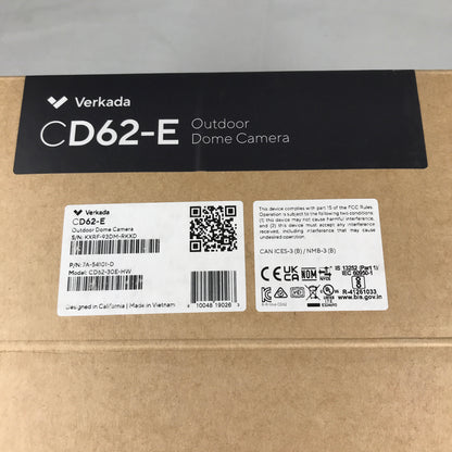 Verkada CD62-E Dome Outdoor Camera