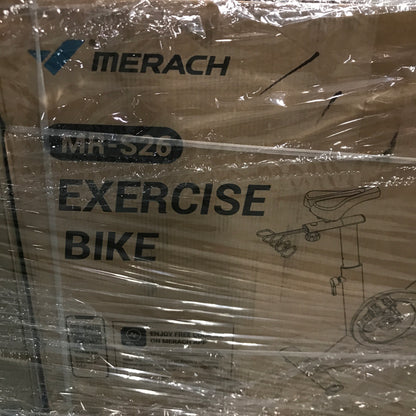 Merach S26 Magnetic Resistance Exercise Bike for Home Use (Black) - PICK UP ONLY