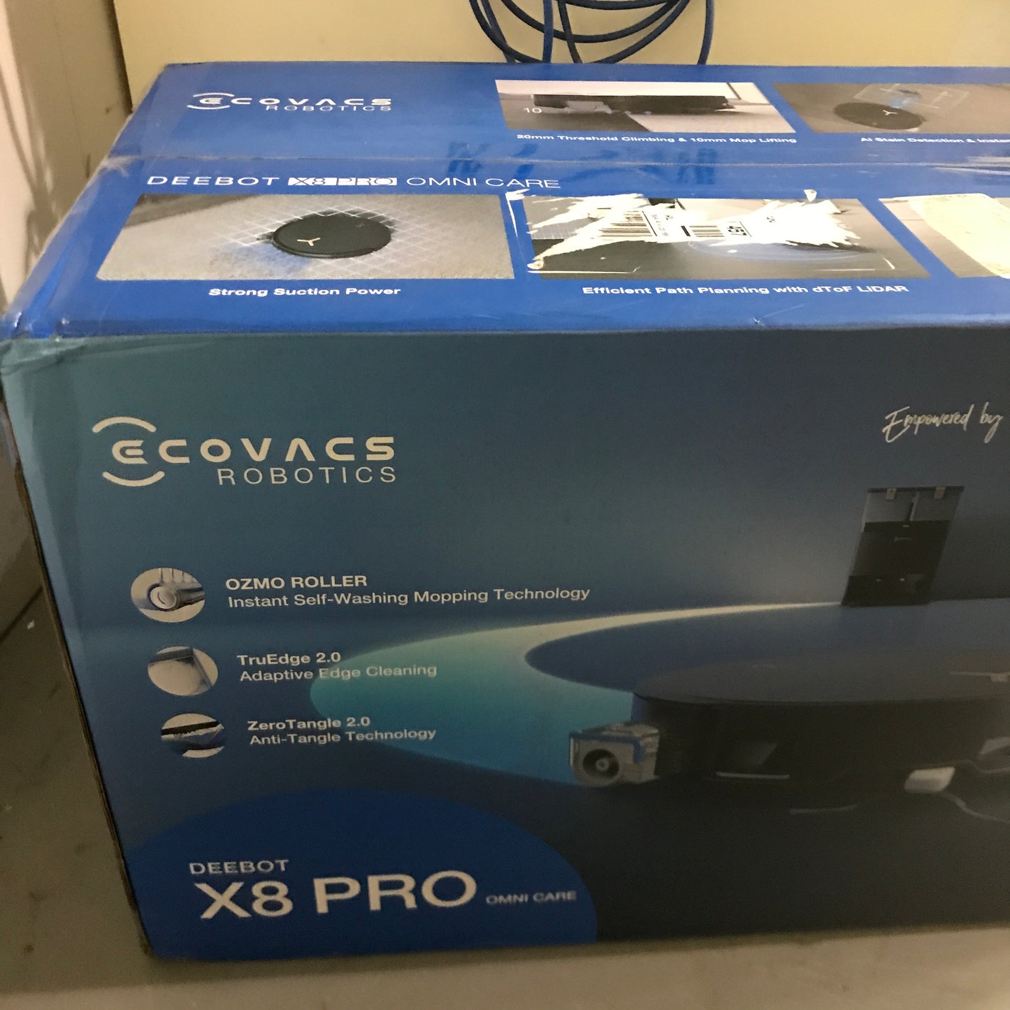 EcoVacs DEEBOT X8 PRO OMNI Robotic Vacuum