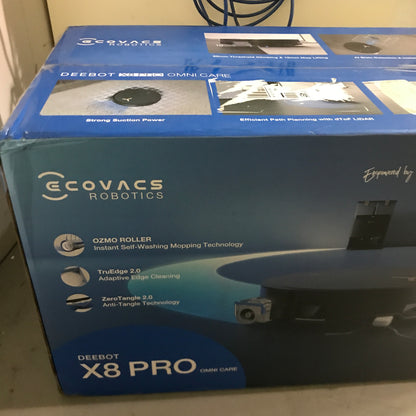 EcoVacs DEEBOT X8 PRO OMNI Robotic Vacuum