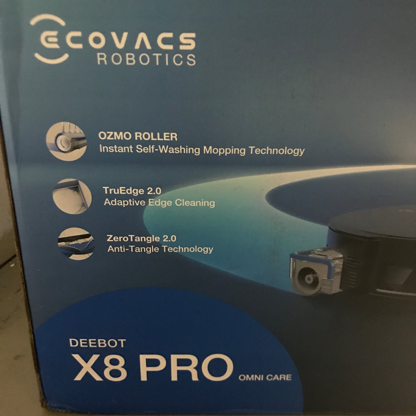 EcoVacs DEEBOT X8 PRO OMNI Robotic Vacuum