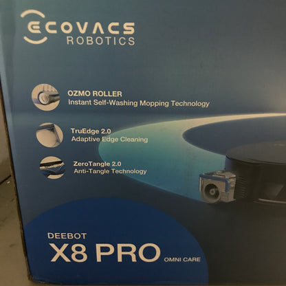 EcoVacs DEEBOT X8 PRO OMNI Robotic Vacuum