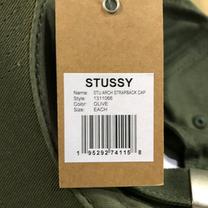 Stussy Mid-Depth Stu Arch Strapback