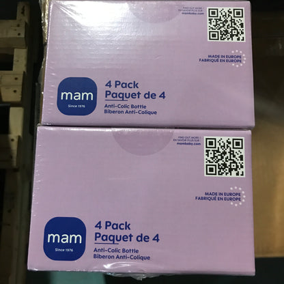 Mam Baby Easy Start Anti-Colic 5oz Baby Bottle 0+ months - 8 Pack