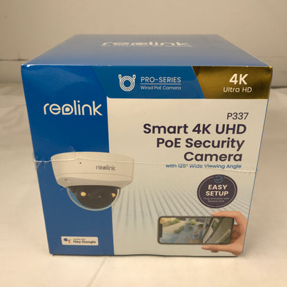 Reolink P337 - Smart 4K UHD PoE Security Camera