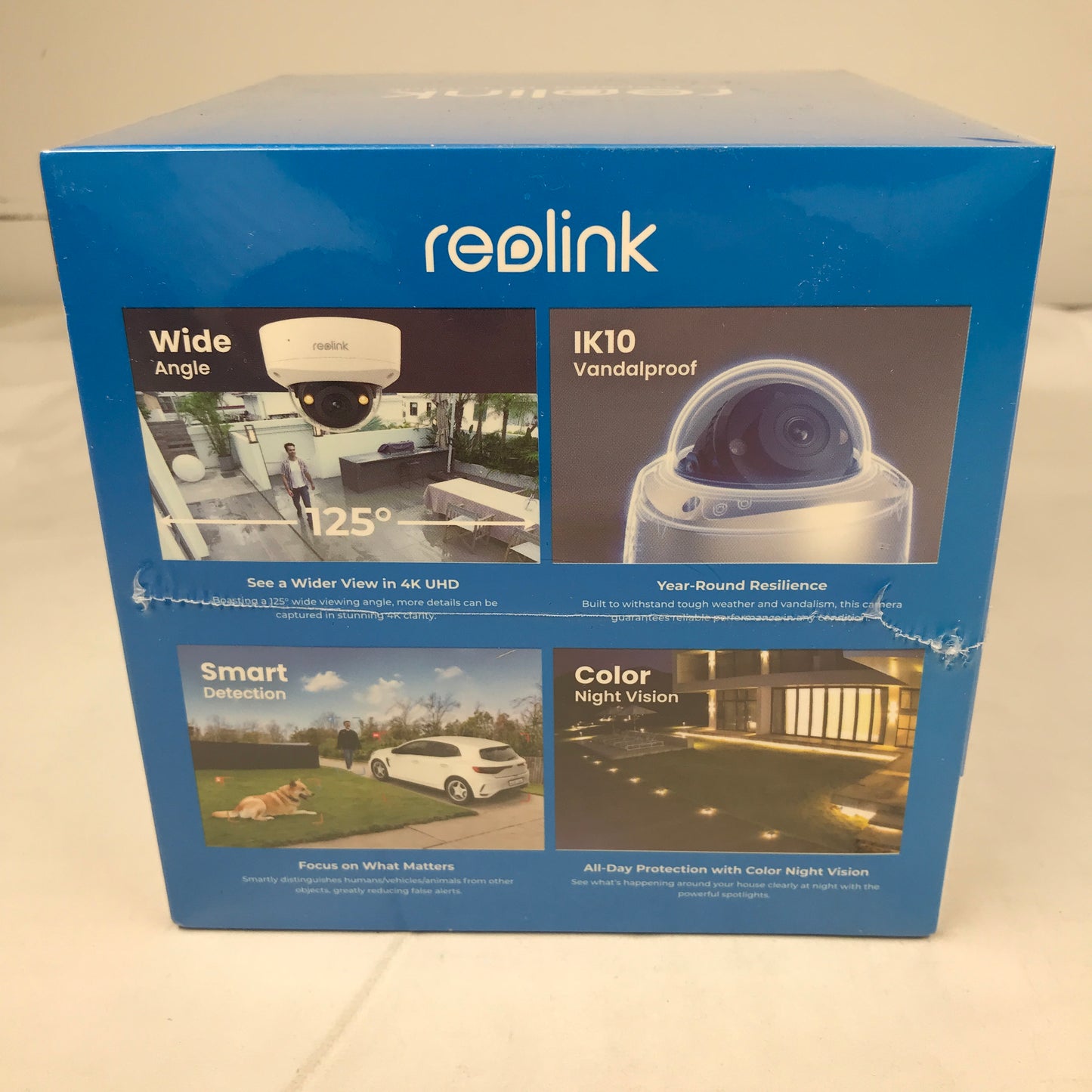 Reolink P337 - Smart 4K UHD PoE Security Camera