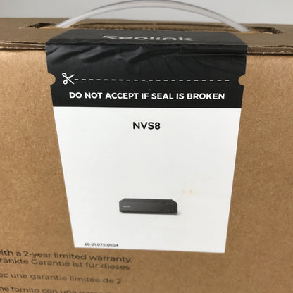 Reolink NVS8 - 12-Channel PoE NVR for 24/7 Continuous Recording