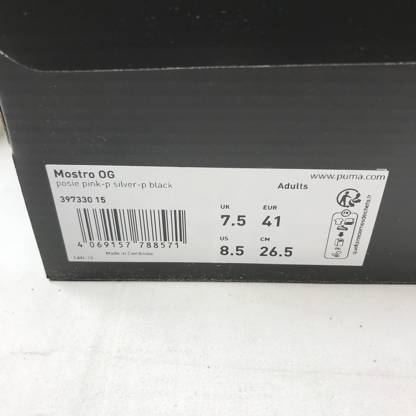 Puma Monstro OG - Posie Pink/Silver/Black