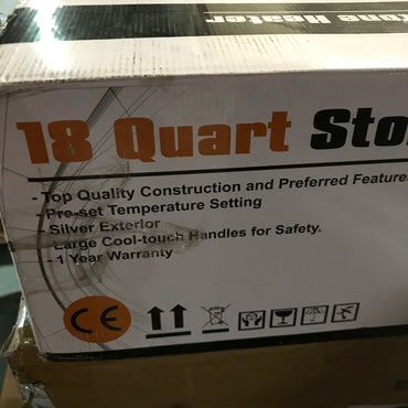 18 Quart LED Hot Stone Warmer with Digital Display