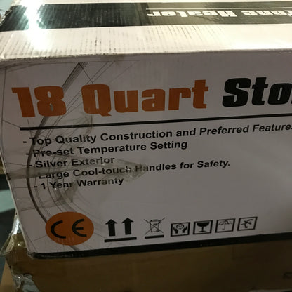 18 Quart LED Hot Stone Warmer with Digital Display