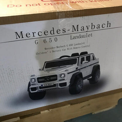 Mercedes-Benz Maybach 12V Battery Powered Vehicle for Kids (Black) - PICK UP ONLY