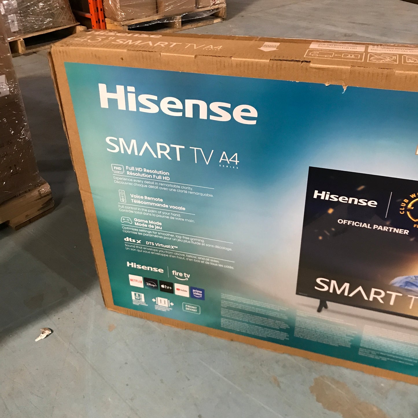 Hisense 43" Full HD Smart Fire TV (43A4NF) - PICK UP ONLY