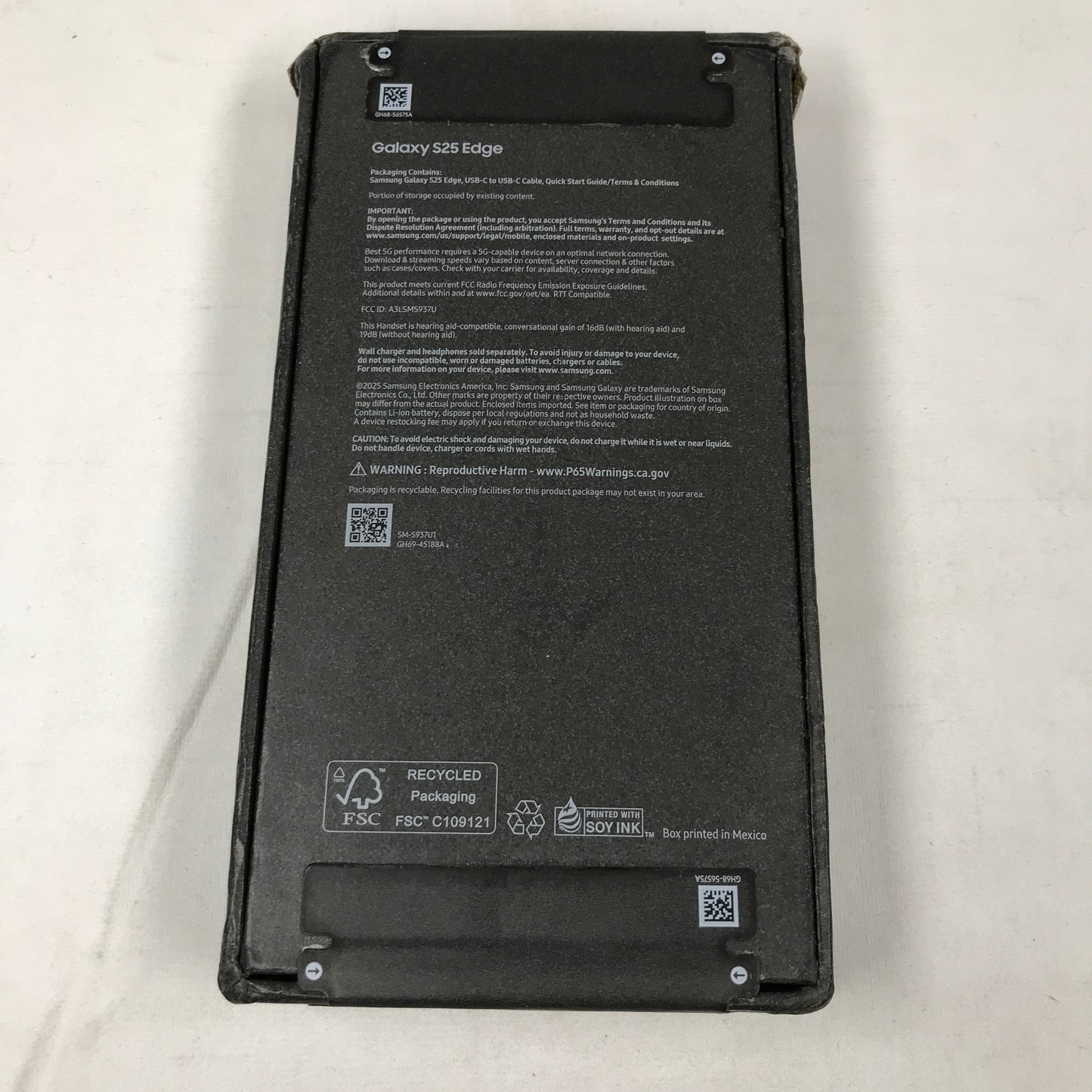 Samsung Galaxy S25 Edge - Titanium Jetblack 512GB