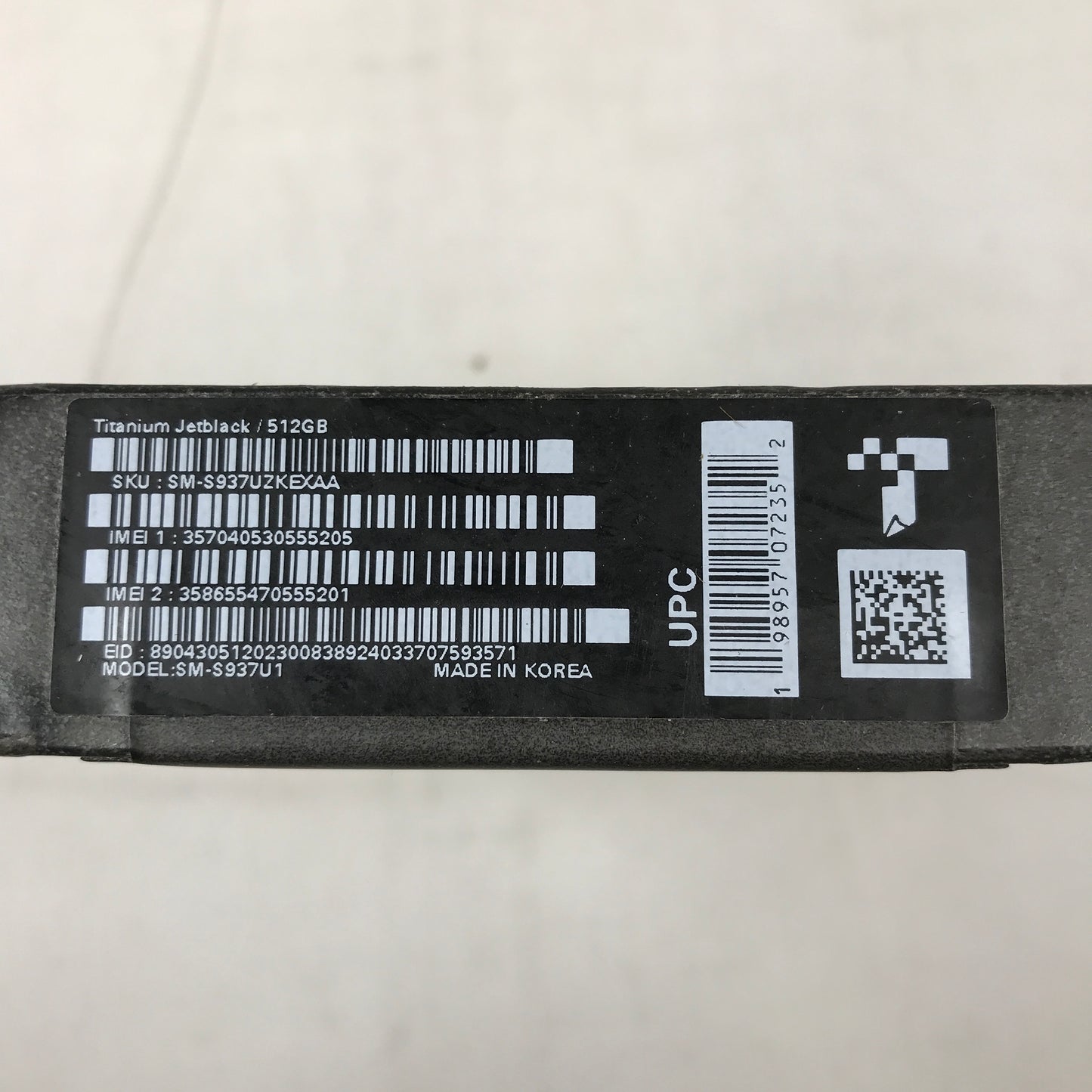 Samsung Galaxy S25 Edge - Titanium Jetblack 512GB