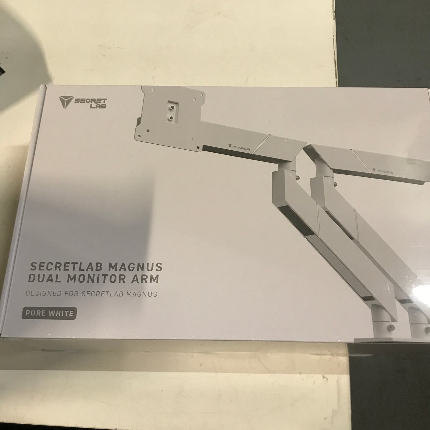 Secretlab MAGNUS Dual Monitor Arm - Pure White